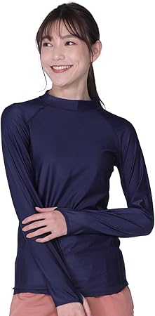 Amazon Icepardal アイスパーダル ラッシュガード レディース 長袖 ｔシャツ 全16色 フィットタイプ Upf50 Ir 7450 Icepardal アイスパーダル ラッシュガード
