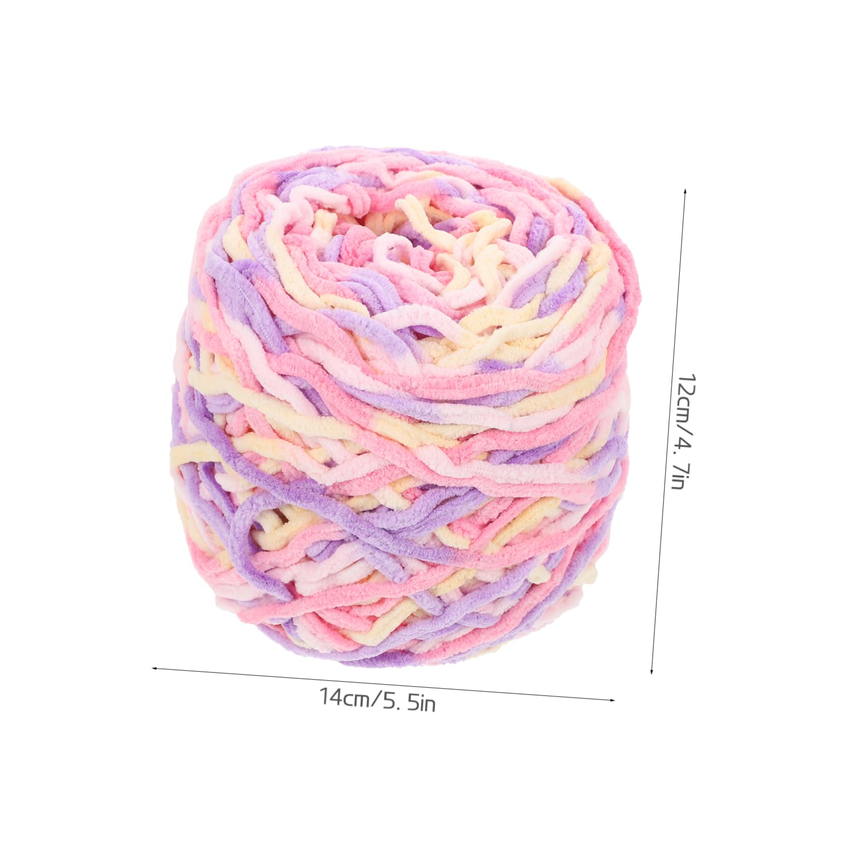 2rotoli Gomitolo Di Filato Per Uncinetto Multi-funzione Per Coperte Sciarpe e Accessori Fatti Mano Morbido e Resistente Facile Da Lavorare