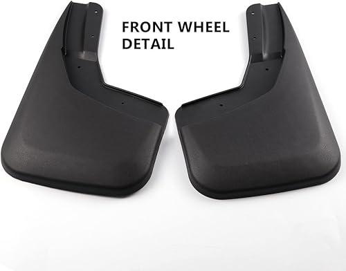 Miniatura 3 de Protectores de salpicaduras delanteros y traseros de alta resistencia, 4 unidades, se adapta a SilveradoSierra 1500 99-07  SilveradoSierra 2500,