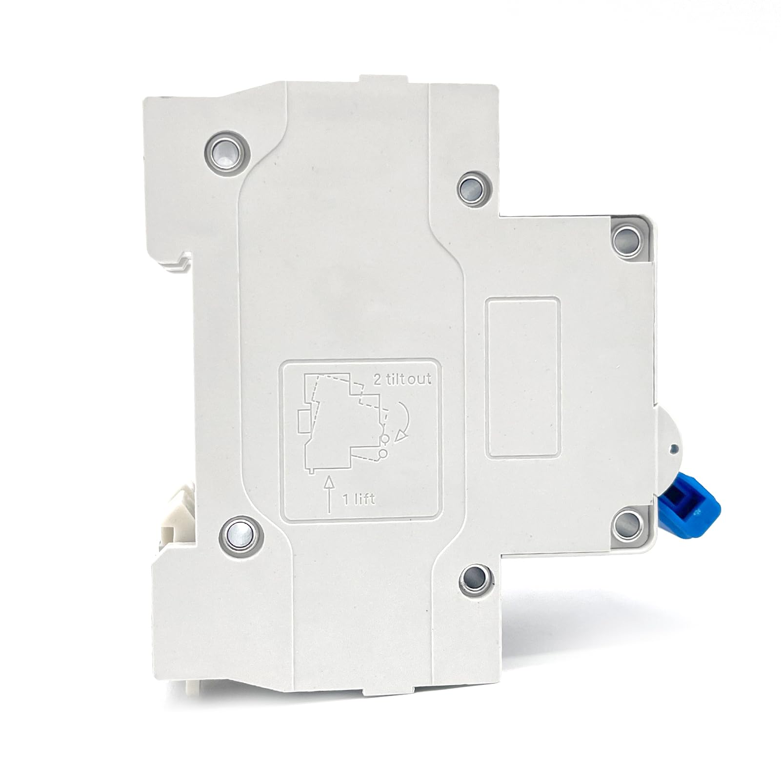 SiRyder 2P Interruttore Magnetotermico 32A DC 1000V,Interruttore Automatico PV Mini Interruttore Magnetotermico Differenziale con Protezione da Sovraccarico e Protezione da Cortocircuit