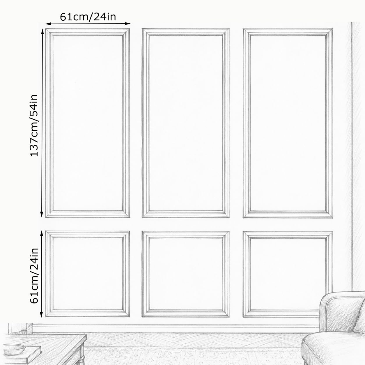 listwy ozdobne elastyczne listwy ścienne z PVC 3cm,20M