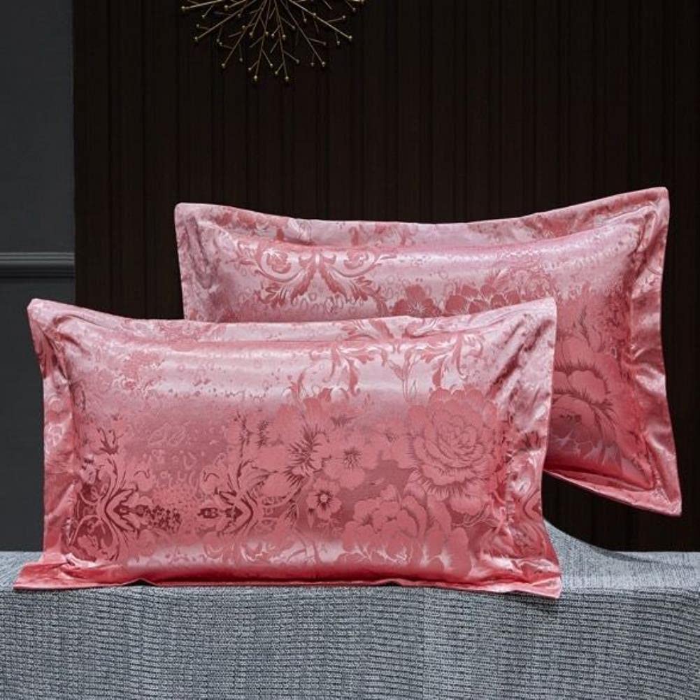 Taie d'oreiller enveloppe en satin pour des nuits confortables et déco