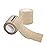 Baisunt 6 Pack 2 Inches Cohesive Bandage Self Adhesive Wrap Elastic Self Adherent Vet Wrap Breathable Self Stick Tape for Wrist, Ankle, Sports, Tatoo Wrap(5 Yards, Skin)