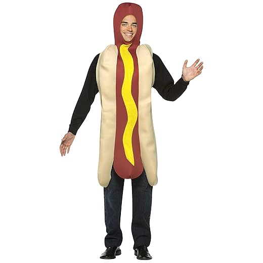 Rasta Imposta Lightweight Hot Dog Costume