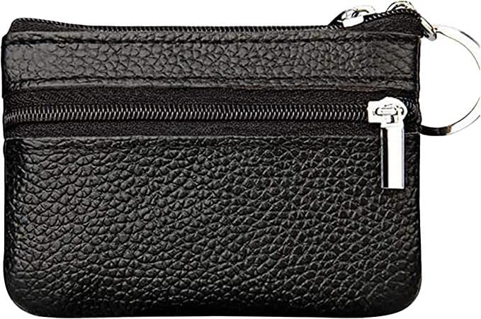 Moorle Damen Echtleder Münzbörsen Mini, Schlüsselbörse Geldbörse,...