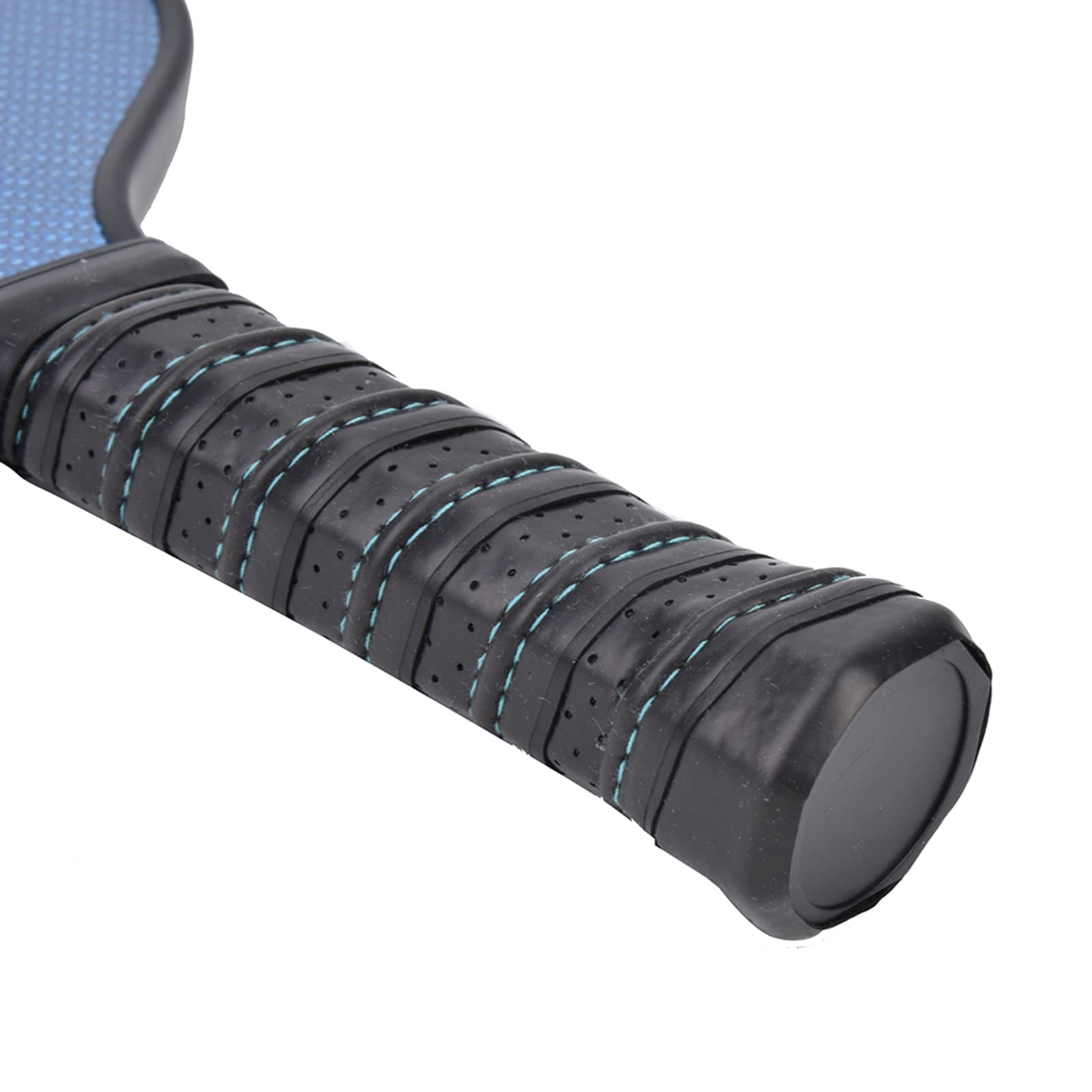 Haofy Paleta de Pickleball de PP Duradera para Deportes Al Aire con Núcleo de Panal y Protector de Borde para Protección contra Golpes en el Suelo - Superficie Galvanizada - Absorbente de Sudor