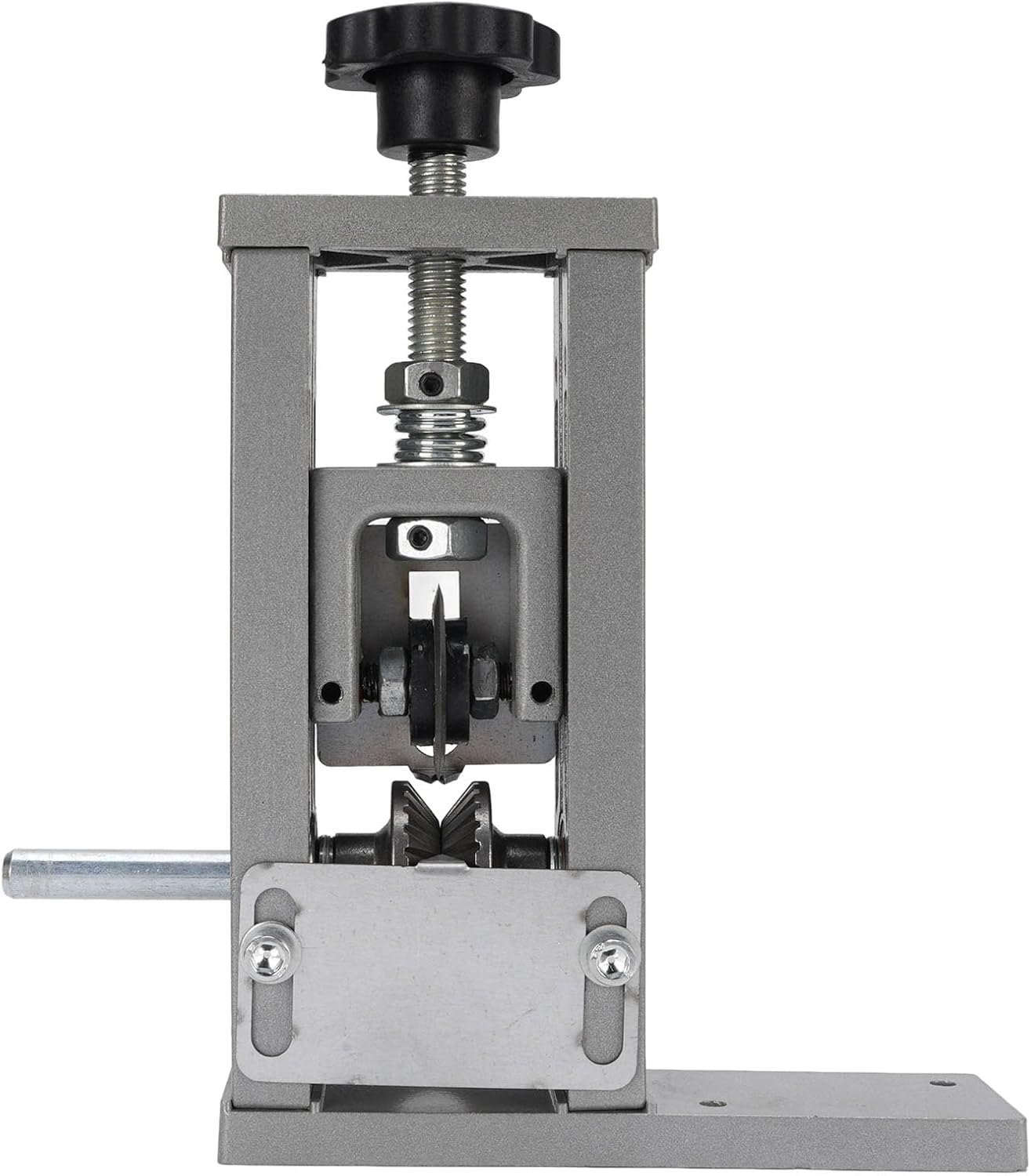 Eujgoov Electric Manual Wire Stripper, Hand Crank Drill Powered Wire Stripping Machine with Adjustable for 0.04 to 1 Inch Cables