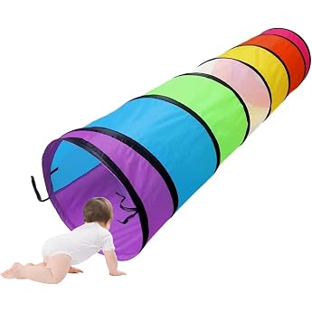 Play Tunnel Tent for Children Crawling Tunnel Childrens Tunnel Pop Up Play Tunnel Foldable Play Tunnel for Boys Girls Pets Play Indoors Outdoor Garden Game 180 cm x 48 cm