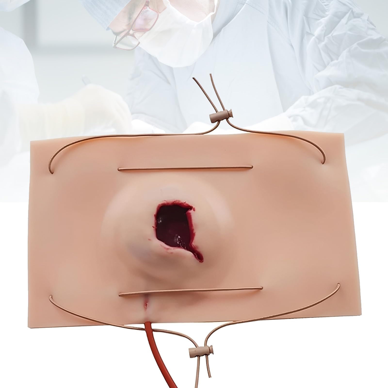 Simulatore di Medicazione delle Ferite, Manichino per Larresto delle Emorragie, Modello per La Medicazione delle Ferite E Il Controllo Dellemostasi per La Pratica del Primo Soccorso, Simulazione