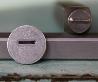 5mm Straight Line Metal Punch Design Jewelry Stamp