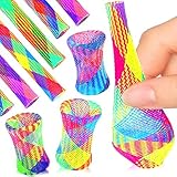 German Trendseller - 12 x bunte Karohüpfröhren - für Kinder ✅