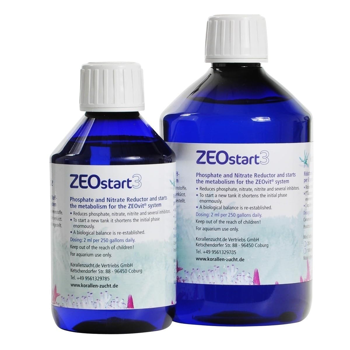 Corallo zucht. de zeostart 3, 1er Pack (1 X 500 ML)