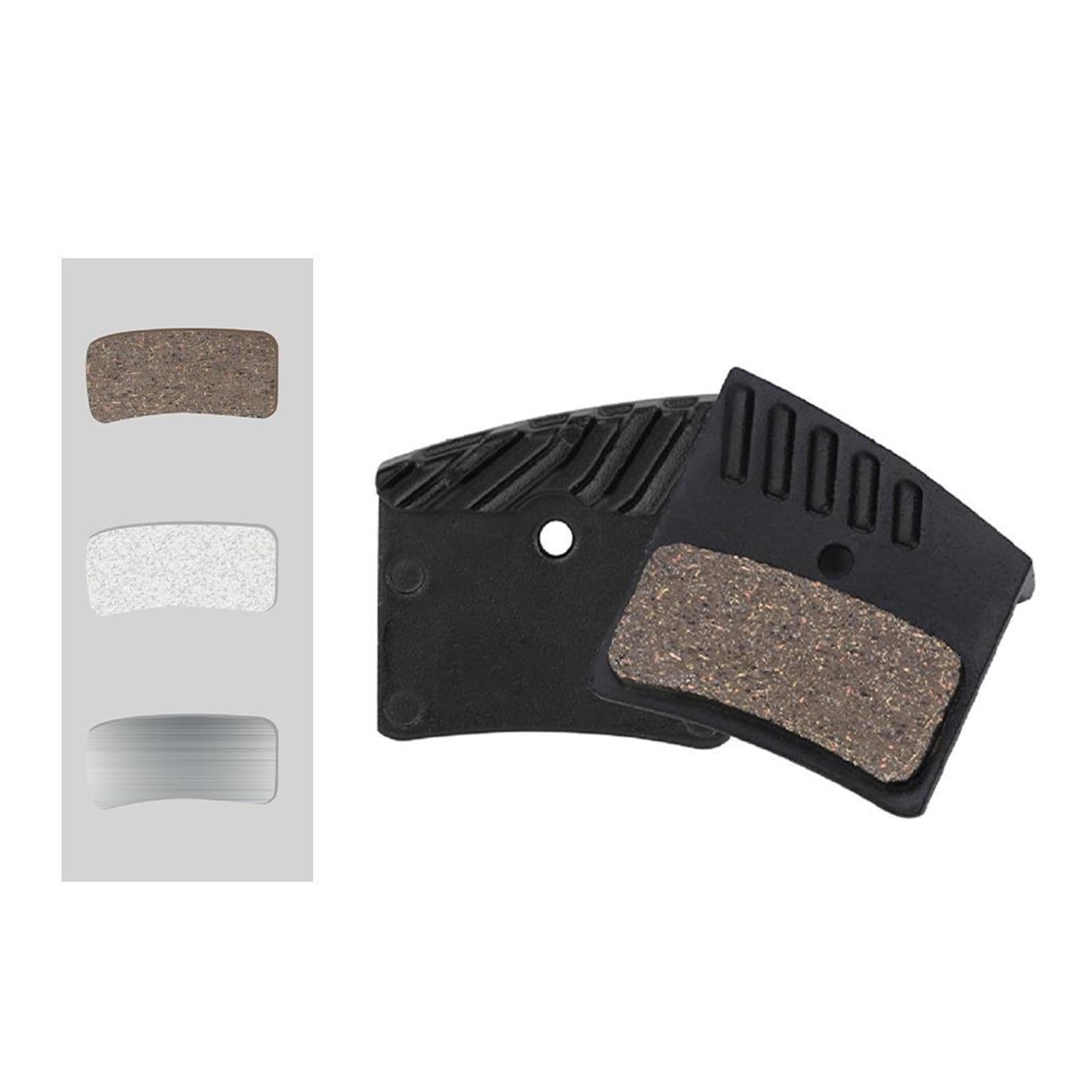 Bicicleta de disco pastillas de freno Pastilla de freno de bicicleta de 4 pistones, disco E4, frenos cerámicos con base de cobre, compatibles con E-4/M4 M755/M756 M4/Hope Te M4 Pastillas de freno de d