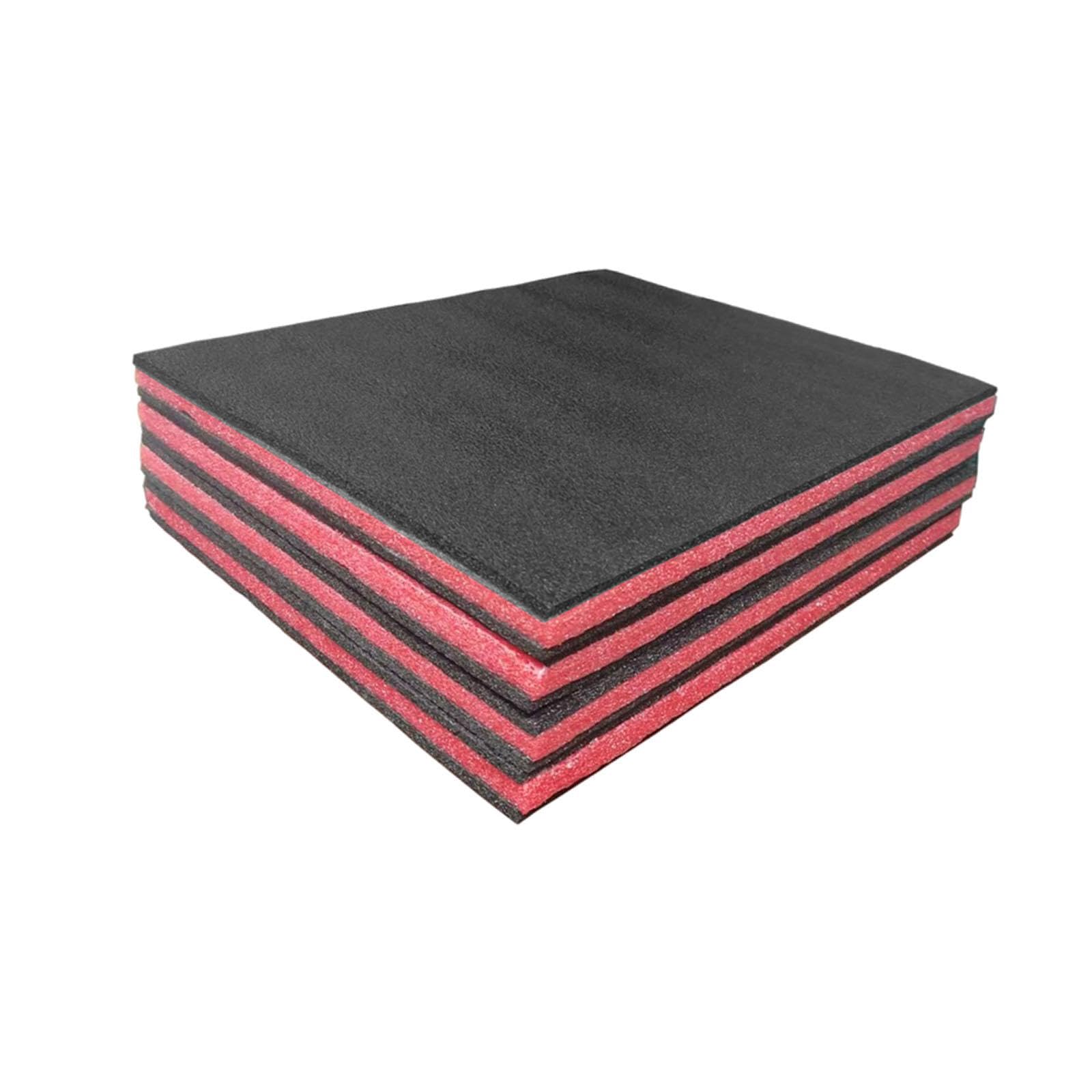 Sharplace Lot de 4 inserts en mousse pour boîte à outils, feuilles de mousse pour outils, faciles à utiliser, protection polyvalente, coussinets d'emballage, 56 Cm X 45.5 Cm X