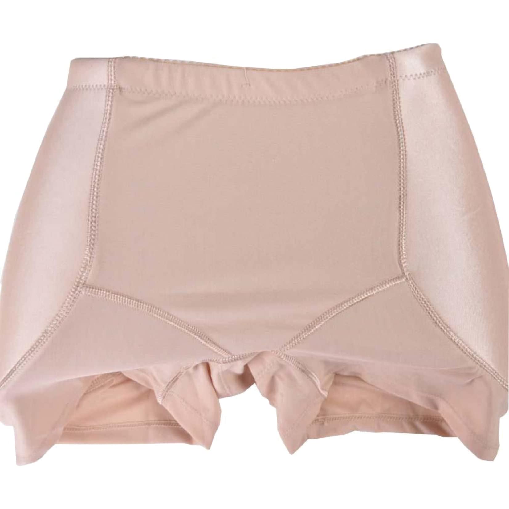Mutandine Modellanti per Fianchi da Donna, Imbottite in Schiuma, Modellanti per Glutei Finti, Pantaloncini da Donna (Nero XXL)