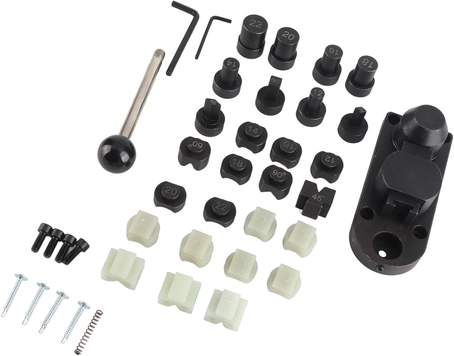 Eoweiot Herramienta multifuncional de alta dureza para doblar anillos, ideal para la reparación de joyas y la elaboración de metales blandos.