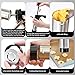 Blissfulmilo Stainless Steel Spritz Cookie Press Set,Cookie Press Gun Kit with 8 Piping Tips and 13 Discs for DIY Maker and Decorating Baking Supplies