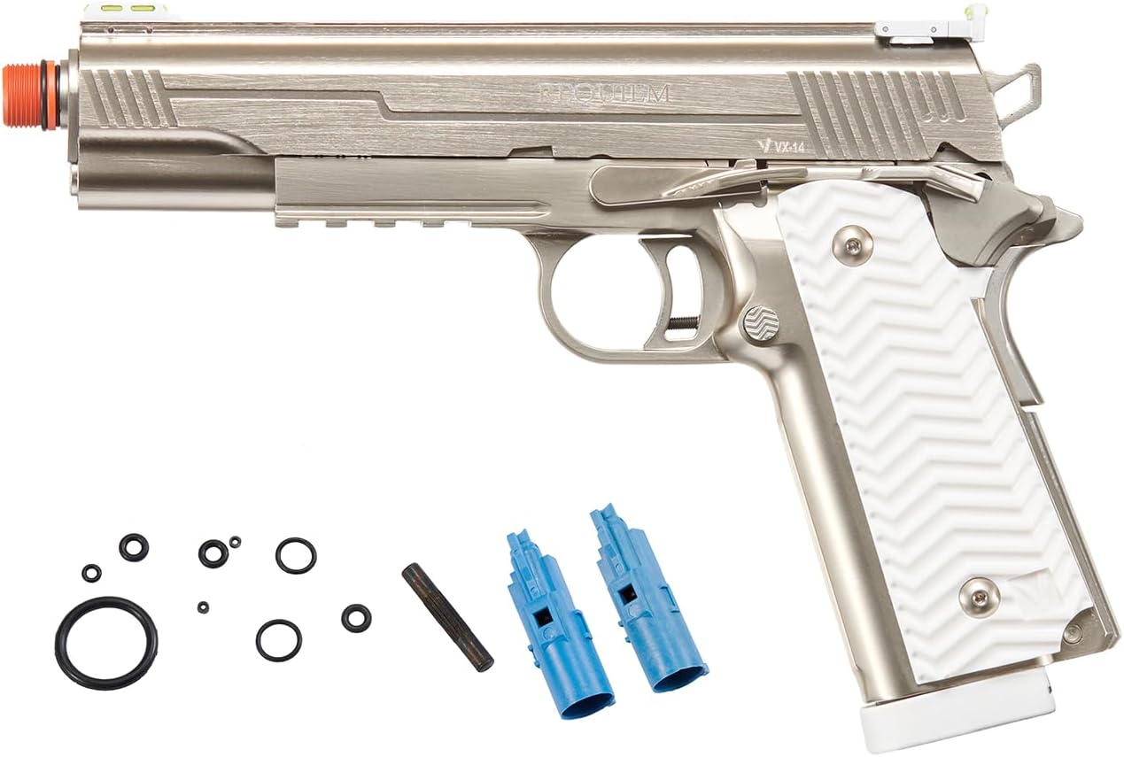 Vorsk Aluminum Airsoft 1911 VX-14 Gas Blowback Pistol