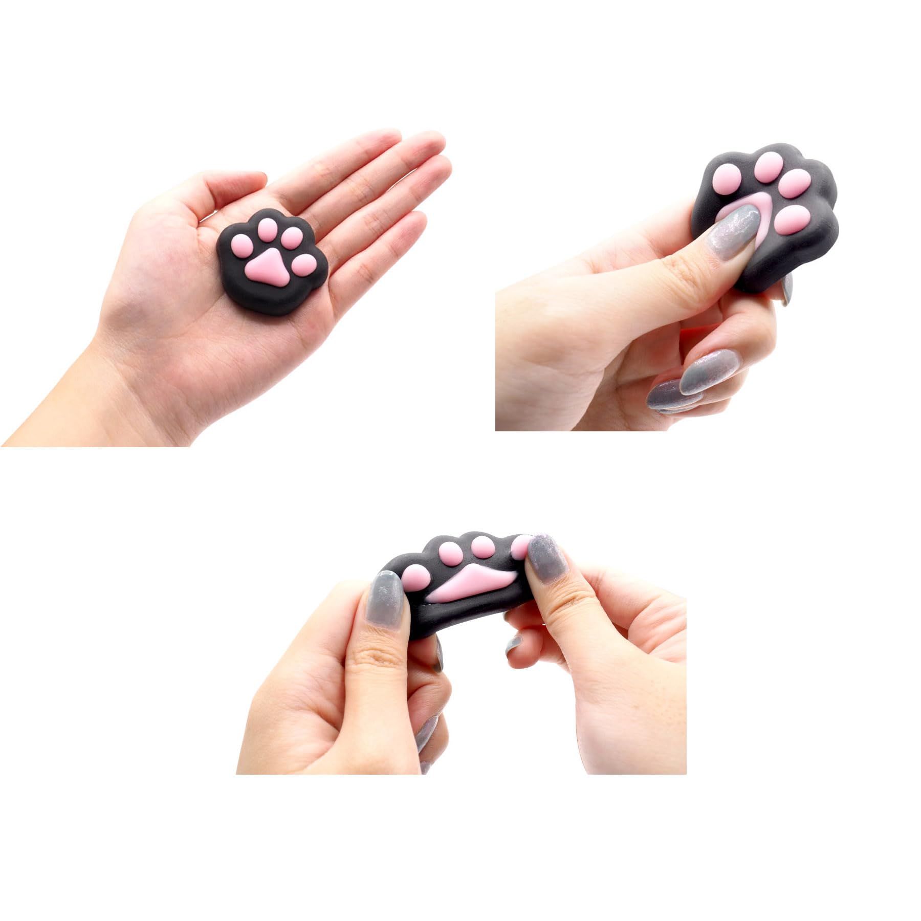 Amazon | ぷにぷに ミニミニ 肉球スクイーズ 本物のねこの肉球みたい