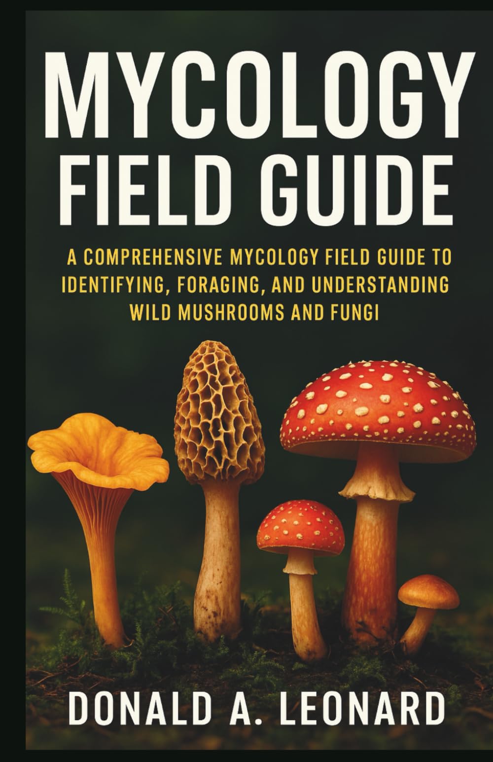 MYCOLOGY FIELD GUIDE: A Comprehensive Mycology Field Guide to Identifying, Foraging, and Understanding Wild Mushrooms and Fungi