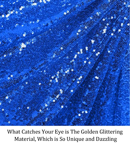 Pardecor Sequin Pillow Cover Sequin Pillow Case Pillow Cover Decorative Pillows Boho Throw Pillows Glitter Pillow Cover Shimmer Cute Throw Pillows For Kids Woman Cars Sofa Bed (20X20, Royal Blue) #TOP1