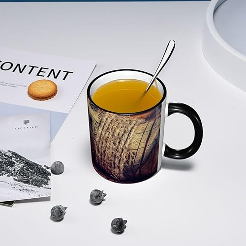 Miniatura 7 de Vintage Compass Ancient World Map Coffee Mug Coffee Cups Ceramic with Handle,Tea Cups Mug tazas para cafe Drinking Cups Gifts for Women Men,Unique