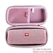Hermitshell Hard Travel Case Fits JBL FLIP 5 / JBL FLIP 6 / JBL Flip 7 Waterproof Portable Bluetooth Speaker (Pink)