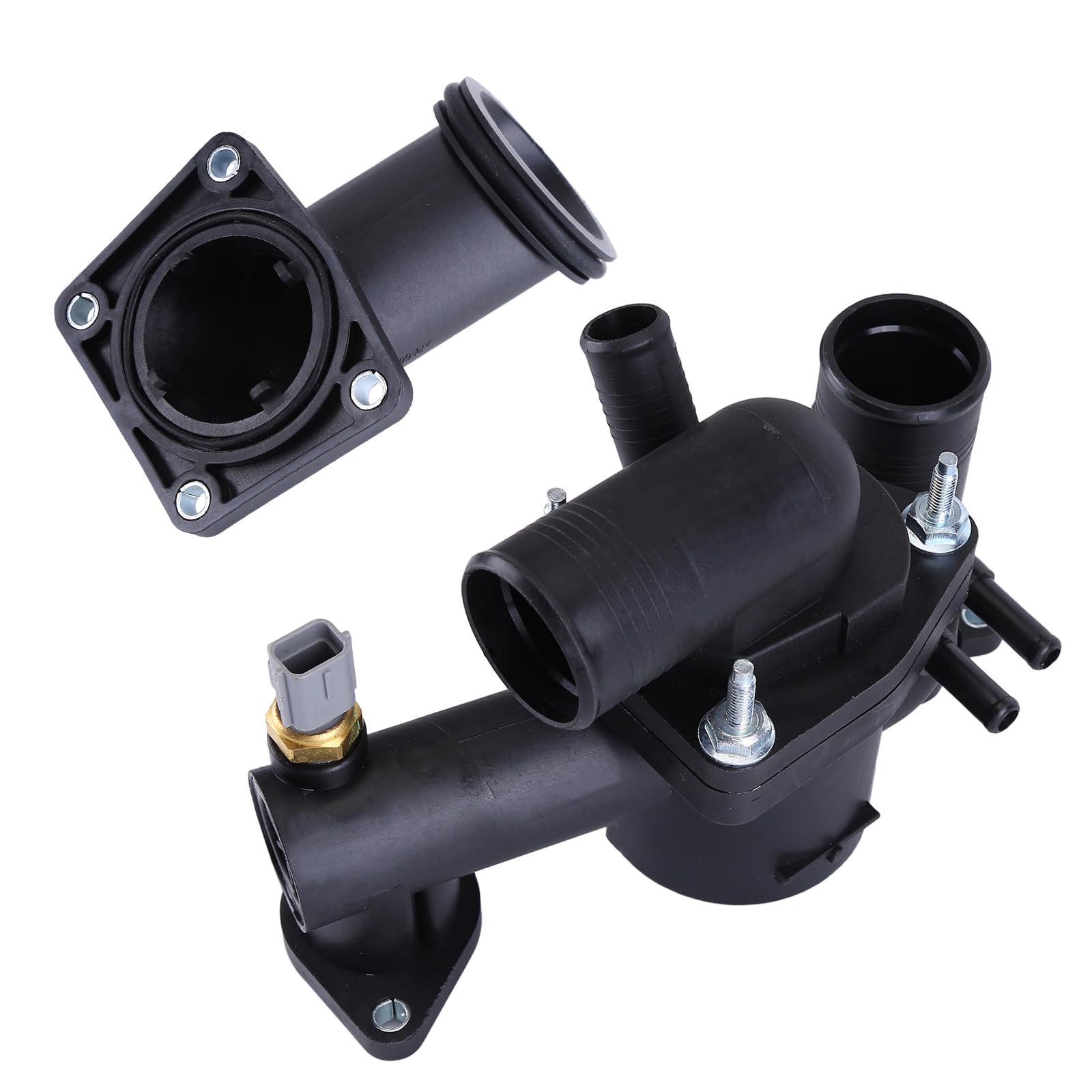 Amazon.com: Thermostat Housing with Thermostat AJ89485 for Jaguar