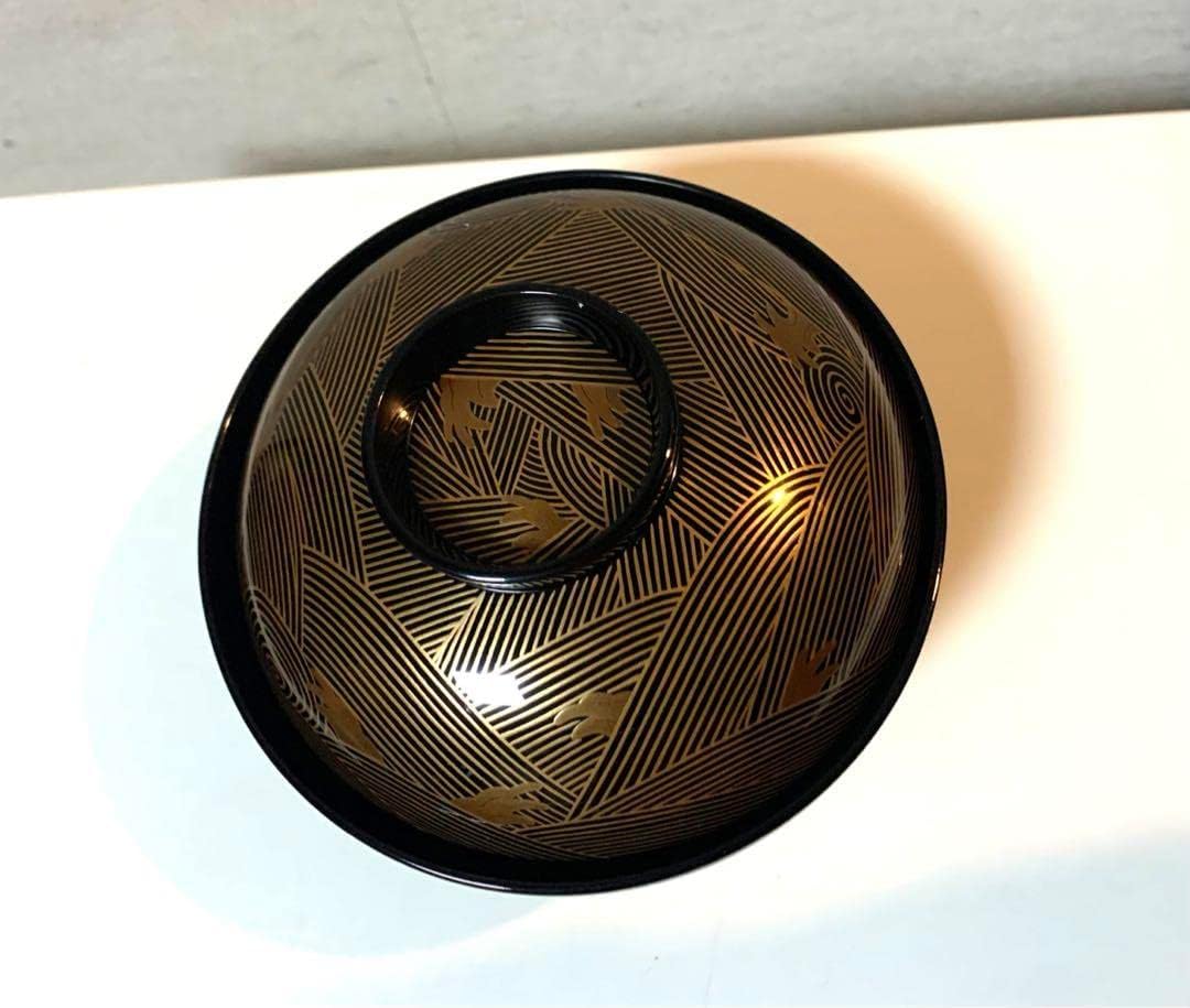 輪島塗　汁椀　5客揃　金波蒔絵文様 輪島塗 汁椀 5客揃 金波蒔絵文様（汁椀 輪島塗 お椀の人気商品・
