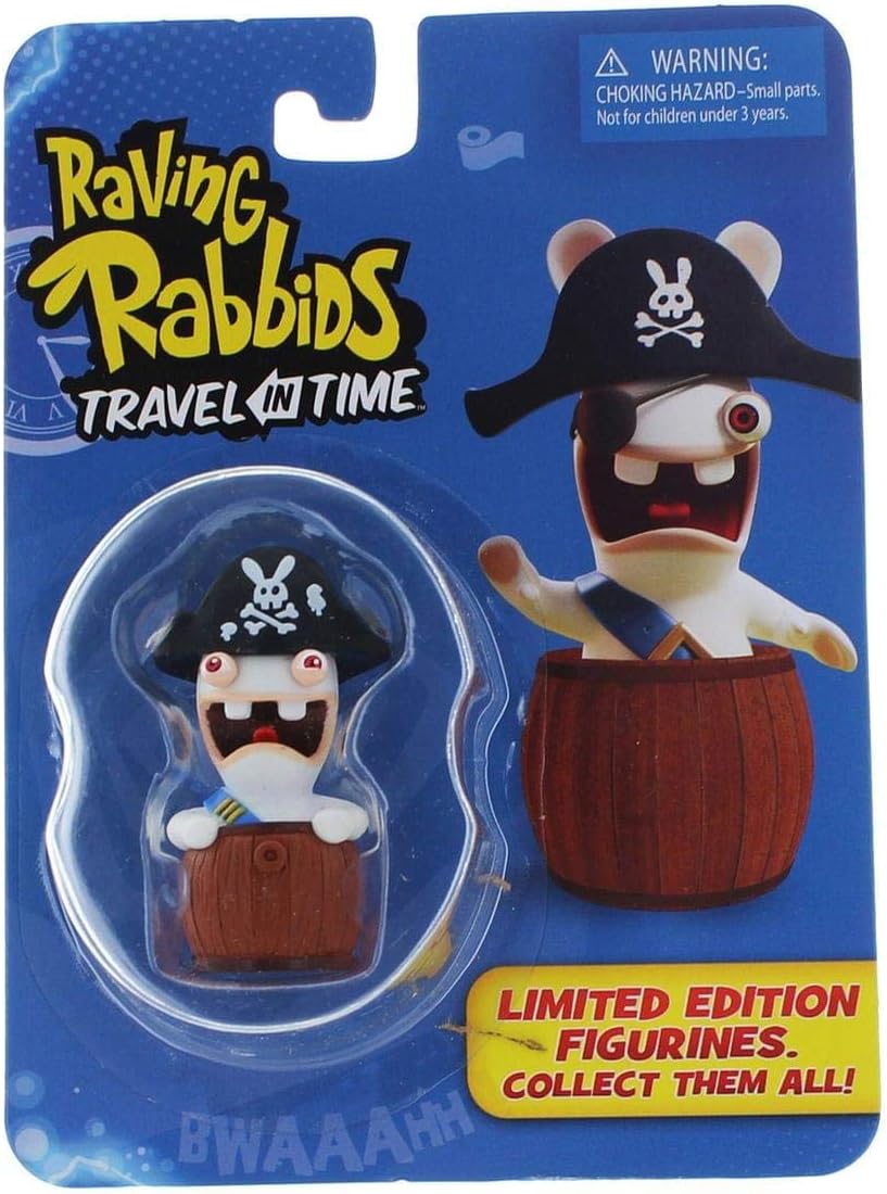 Raving Rabbids "Travel in Time" Collectible Figurine - "Pirate"
