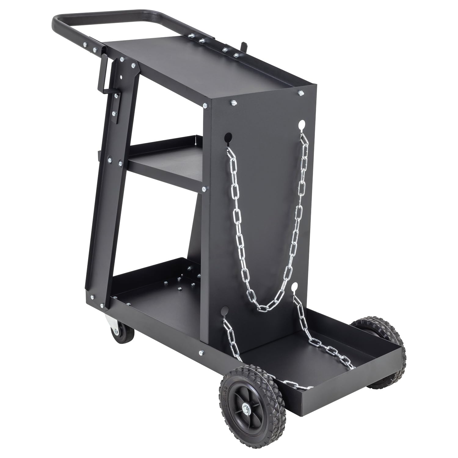 SIP Welding Cart, 3 Tier Heavy Duty Trolley for Welding Gas Cylinder and Welder Machine