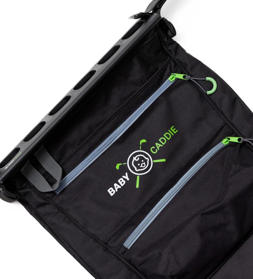 Miniatura 3 de Bolsa de golf para cochecito de bebé, se adapta a un juego completo de palos, se fija a la mayoría de cochecitos, bolsillos para accesorios para