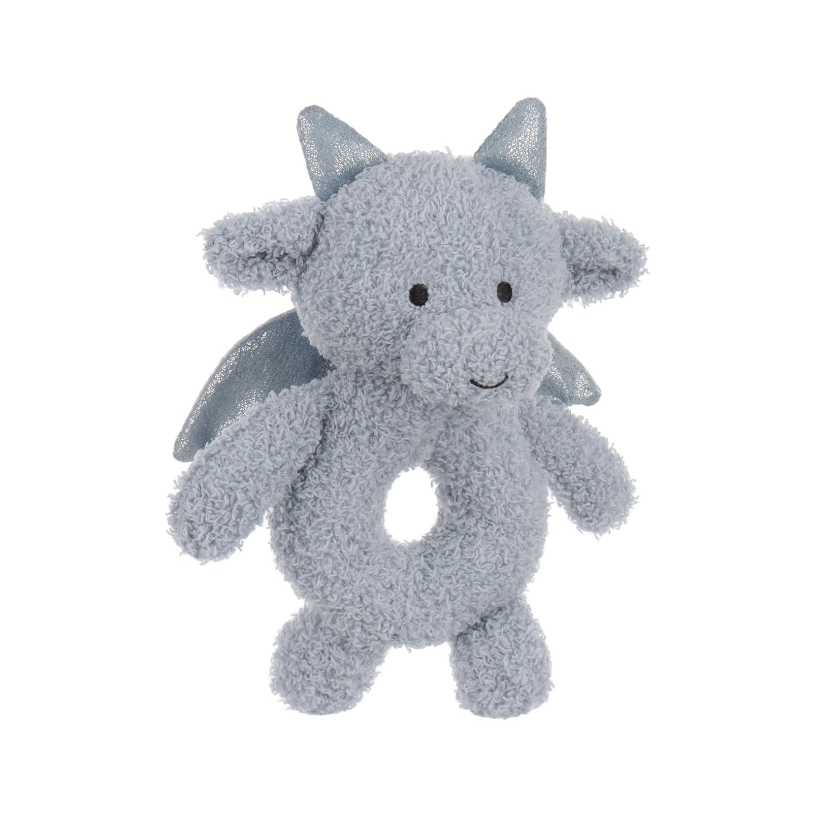 Apricot Lamb Dragon Rattle Soft Baby Rattle for Boys and Girls, Plush Stuffed Animal Rattle Toy Lovey for The Newborn, 0-3 Months, 0-6 Months and Above(Purple) - Image 3