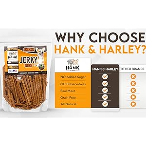 Hank-Harley-Chicken-Jerky-Sticks-1-lb-USA-Lean-Protein-Soft-Dog-Treats-with-Pumpkin-100-Natural-and-NO-Added-Sugar-Flour-or-fillers-Ideal-for-finicky-Pets - Cucciolini Doodles   Hank-Harley-Chicken-Jerky-Sticks-1-lb-USA-Lean-Protein-Soft-Dog-Treats-with-Pumpkin-100-Natural-and-NO-Added-Sugar-Flour-or-fillers-Ideal-for-finicky-Pets