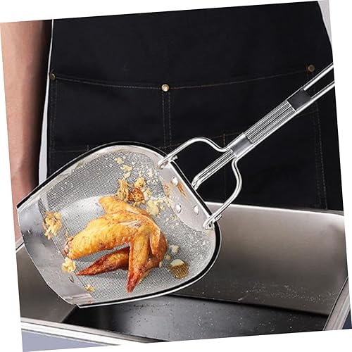 Miniatura 3 de Colador de cuchara para freír cuchara ranurada colador para servir alimentos para pasta, fideos fritas y freír