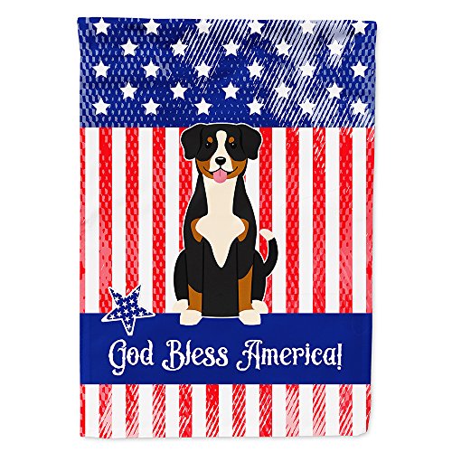 Drapeau Entlebucher USA grande taille multicolore pour décoration extérieure