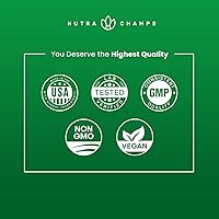 Vista 6 de NutraChamps Pycnogenol Extracto de corteza de pino marítimo francés, complejo de circulación premium, flujo sanguíneo, producción de óxido nítrico