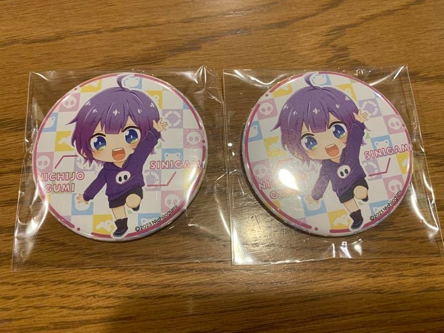 日常組 しにがみ 原宿 エンタメ くじ 缶バッジ 等身 Amazon | 日常組 デジタルくじ 原宿 ハラジュク作戦 しにがみ