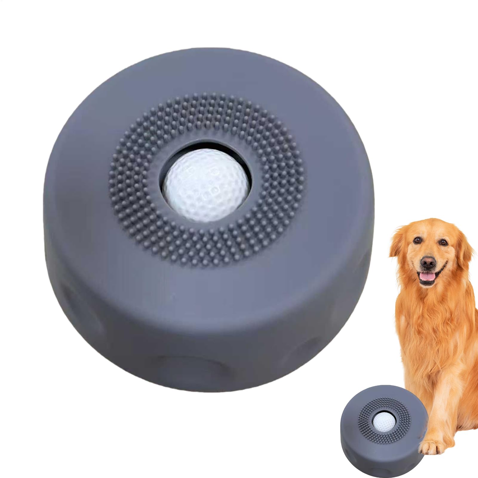 Slow Feeder Dog Bowls - Non Slip Anti Choking Puppy Liquid Treats Dispenser,Dog Lick Sphere | for Yogurt Liquid Dietary Supplement Post-Op Nutrition