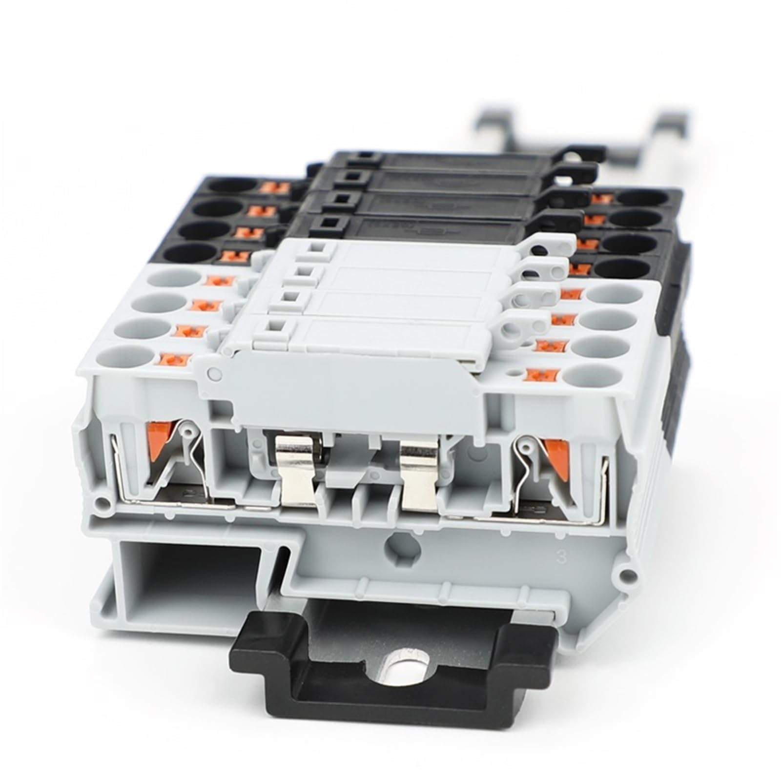 Connettore a leva plug-in PTC4-HESI, montaggio DIN, 10 pezzi(PTC4-HESI Gray)