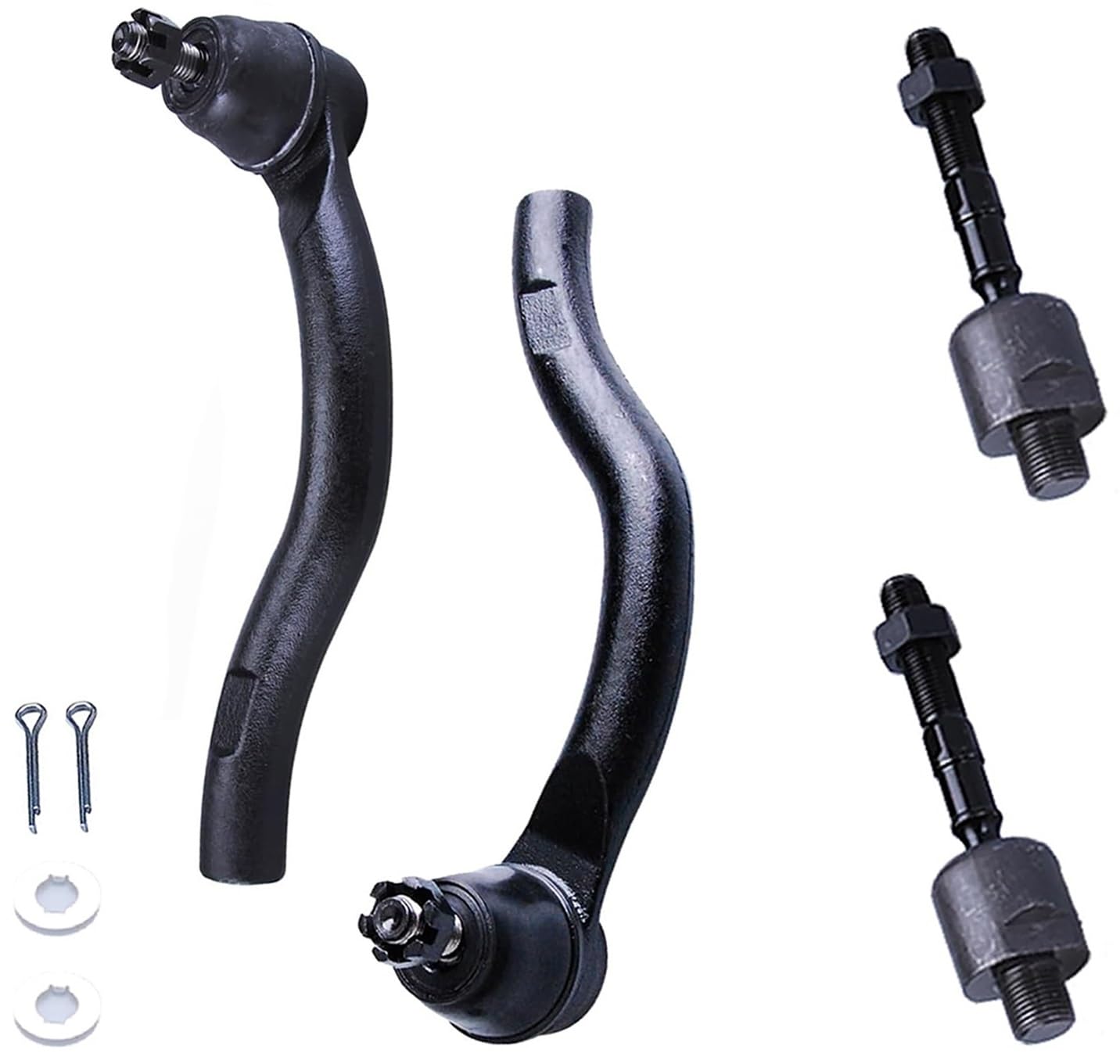 ES80287 ES80288 EV80288 EV80210 przednia wewnętrzna i zewnętrzna końcówka drążka kierowniczego do Acura TSX 2004-2008, Honda Accord 2003-2007 (modele 2,4 l)