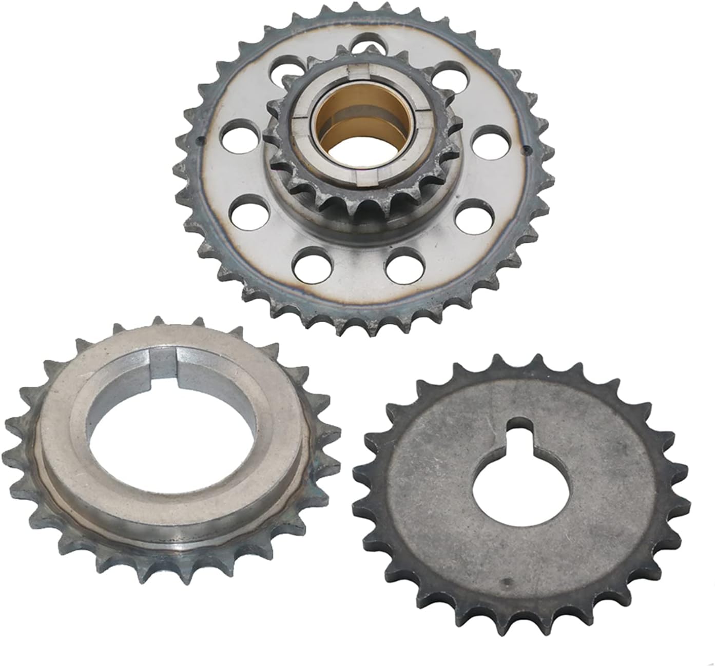 Timing Chain Kit fit 1999-2003 for Chevrolet Tracker 2L, 2002-2007 for Suzuki Aerio 2.3L, 1999-2002 Esteem 1.8L, 1996-1998 Sidekick 1.8L, 2007-2009 SX4 2L, 1999-2003 Vitara 2L