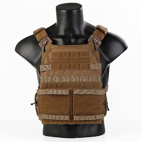 Airsoft Emerson Gear Gilet tactique porte-plaque 420 (Noir