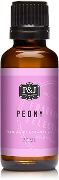 P&J Trading Fragrance Oil | Peony Oil 30ml - Candle Scents for Candle Making, Freshie Scents, Soap Making Supplies, Diffuser Oil Scents