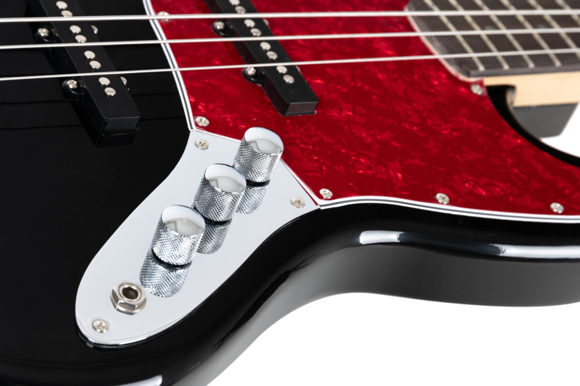 Rocktile Pro JB-30BK 70´s Deluxe E-Bass SET + Noten + CD