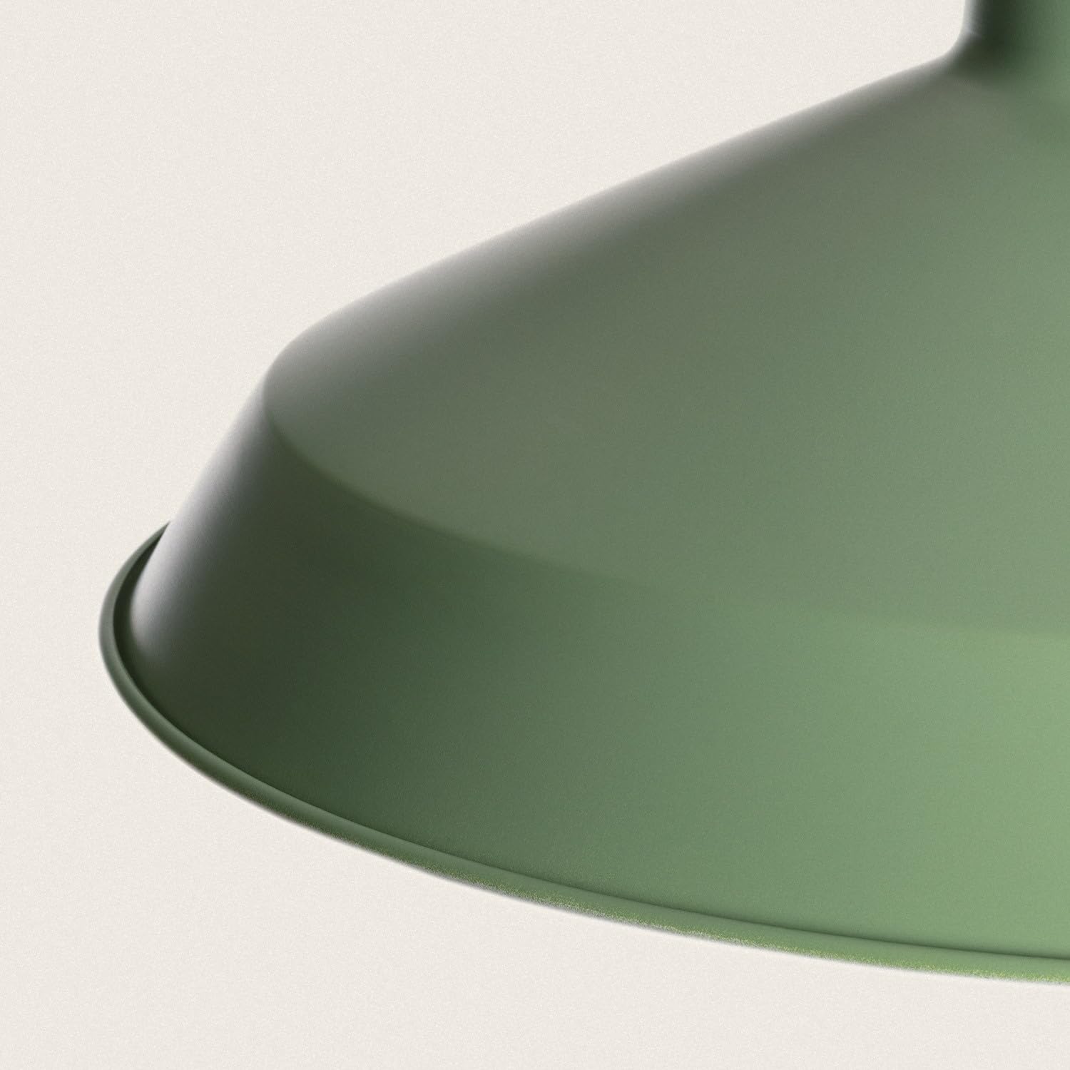 LEDKIA Lámpara Colgante Metal Meistter Verde Celadón