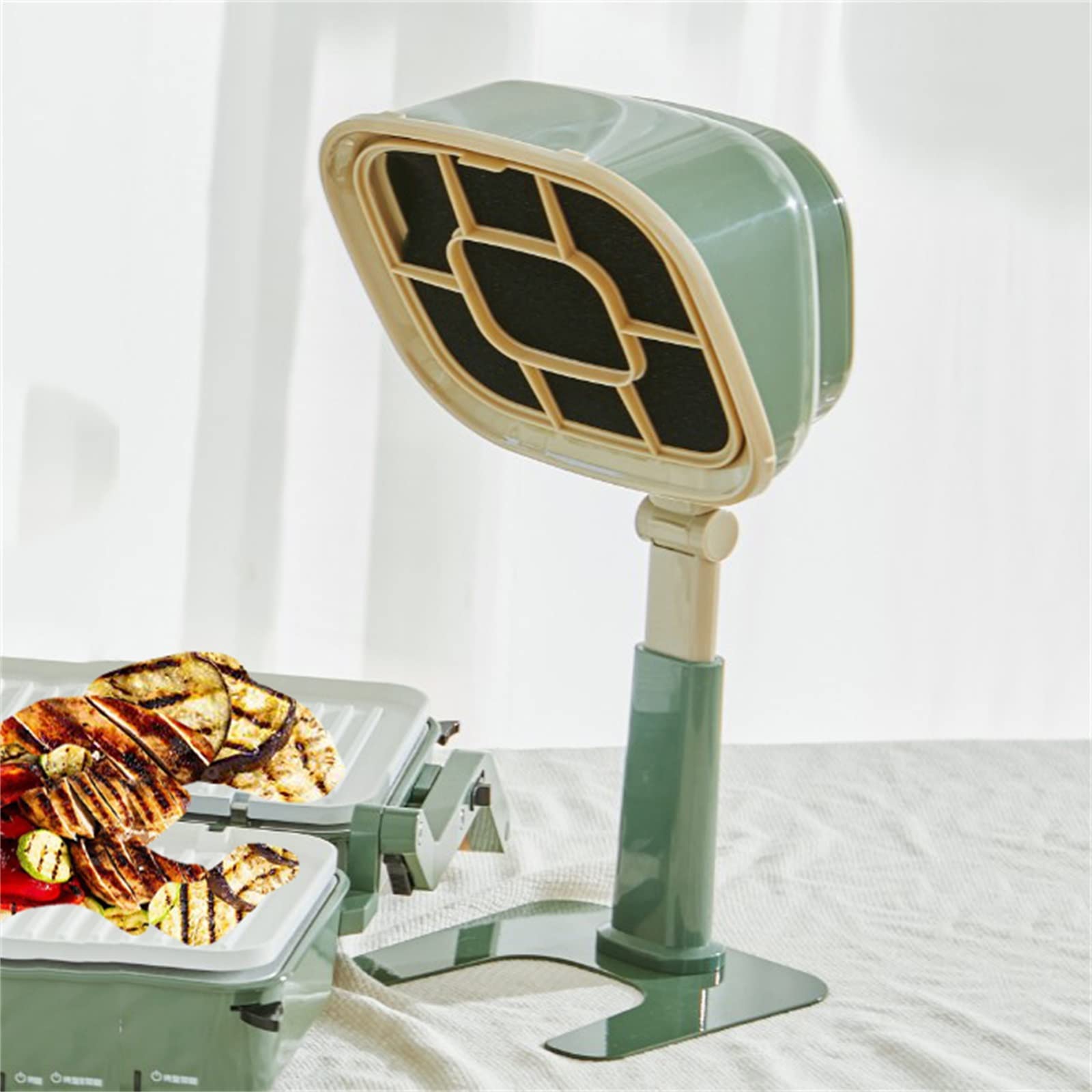 Hotte aspirante de bureau portable 3200 tr/min réglable pour cuisine