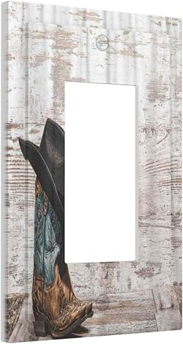 Miniatura 32 de Puerta de castillo de madera de mediados de siglo, estilo griego, cubierta de interruptor de luz de palanca individual, placa decorativa de pared