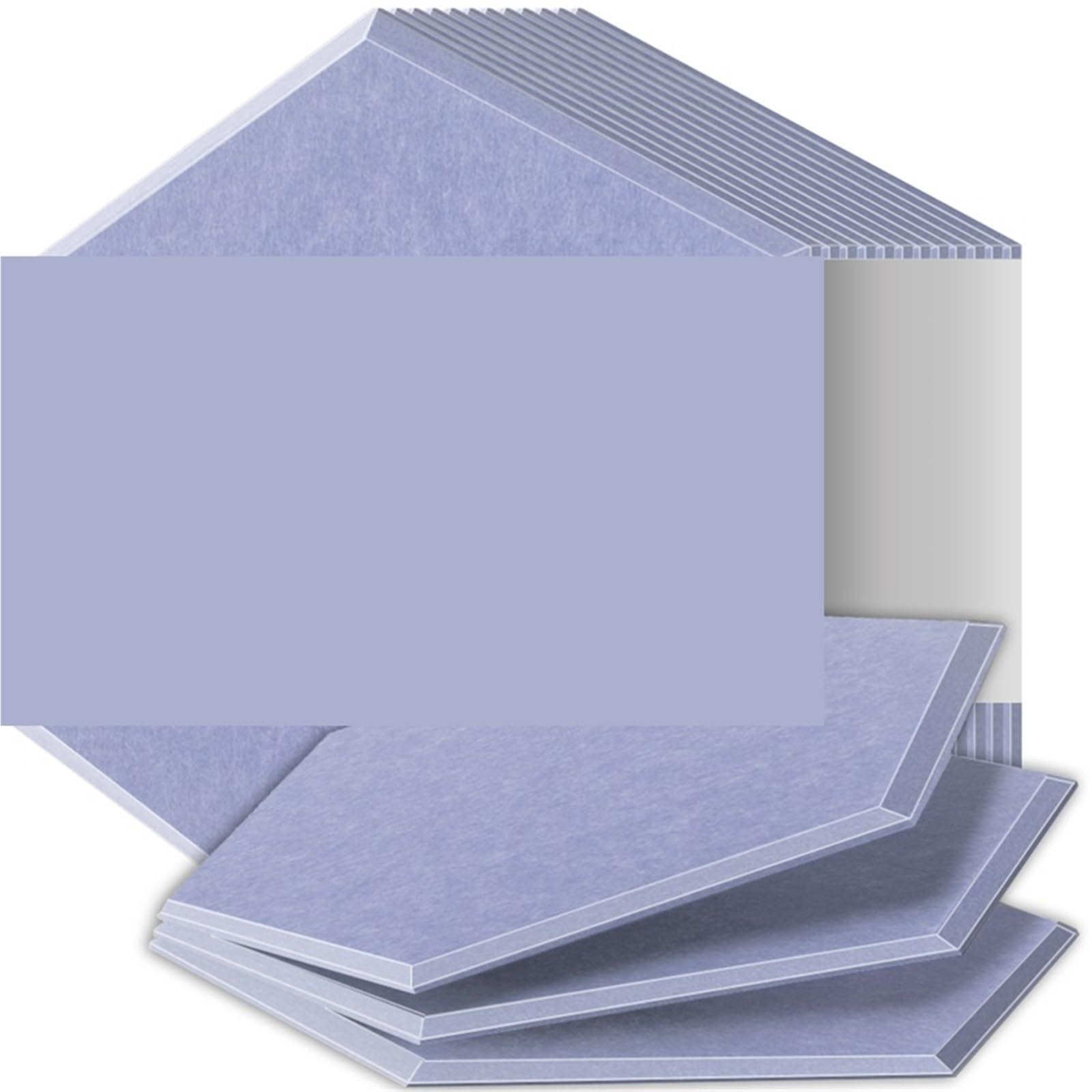 Paneles Acústicos Hexagonales Paneles insonorizados de alta densidad resistentes al fuego que absorben el ruido y eliminan los ecos Para el estudio(26 Water gray,12 Pcs,0.8cm Medium Density)