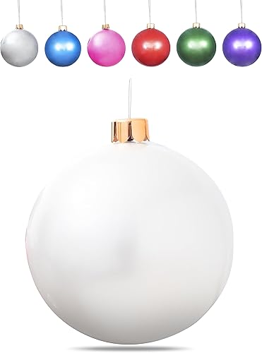 Adornos inflables de gran tamaño de 18 o 25 pulgadas. Decoraciones navideñas para uso bajo techo o al aire libre.